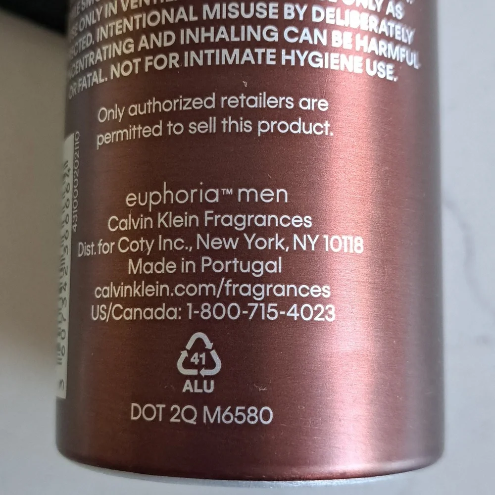 Men's Calvin Klein Euphoria Body Spray - NWOT